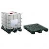 IBC container 1.000 liter  kunststof pallet